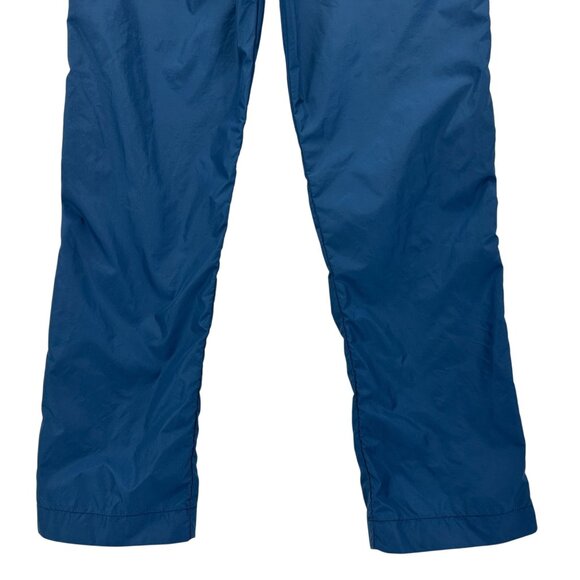 Vintage Bill Rodgers Womens Small Pants Windbreaker Zipper Ankle Blue Pull On - Picture 6 of 9